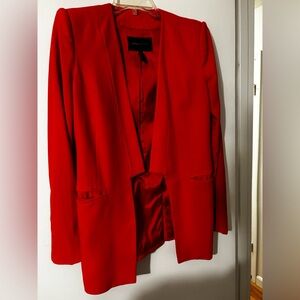 BCBGMaxAzria Bold Red Blazer